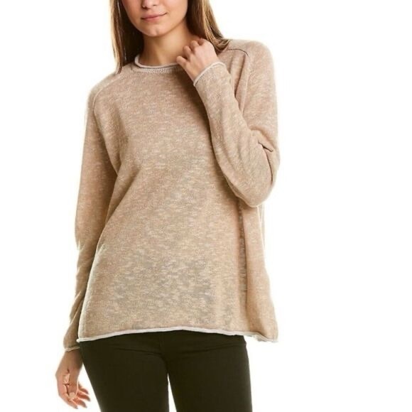 Eileen Fisher Sweaters - Eileen Fisher NWT Organic Linen Blend Pullover Fisherman Sweater Size Medium